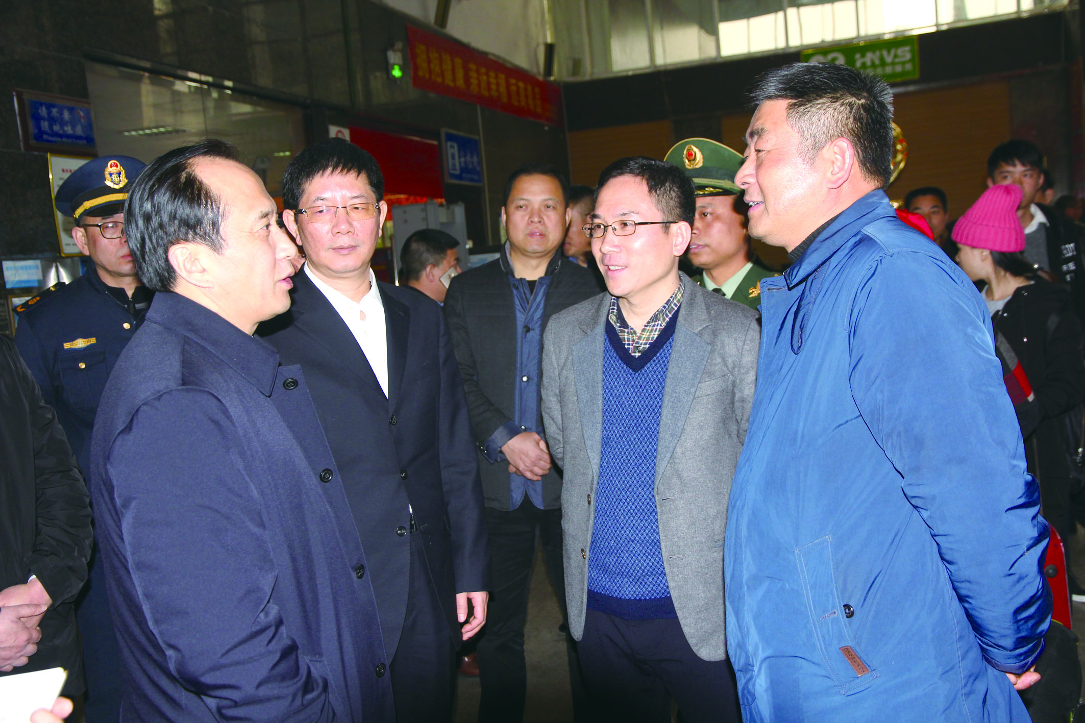 2月8日，副省長、省公安廳廳長許顯輝來我司督導安全生產工作